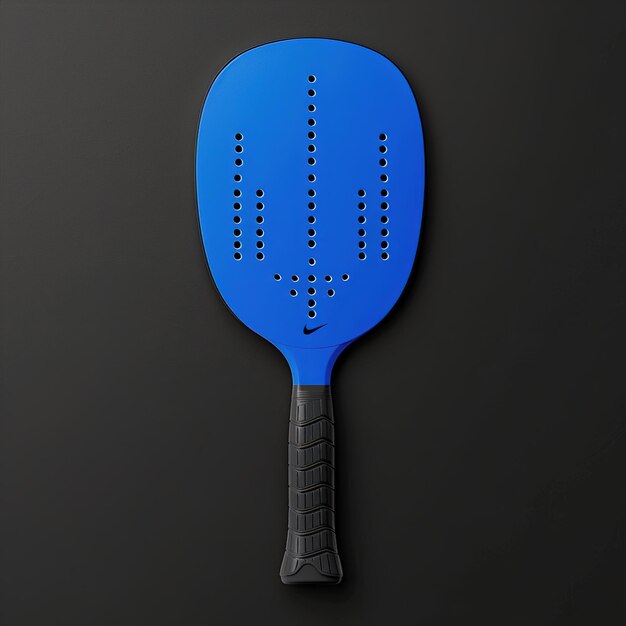 Photo une spatule bleue avec le mot b dessus