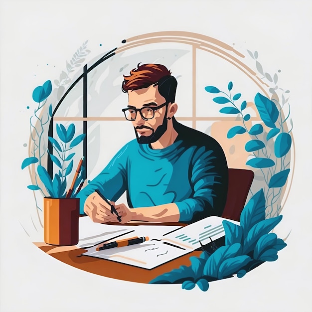 Spécialiste en marketingIllustration