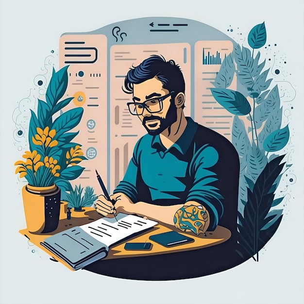 Spécialiste en marketingIllustration