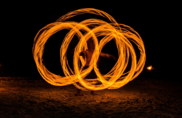 Spectacle de feu