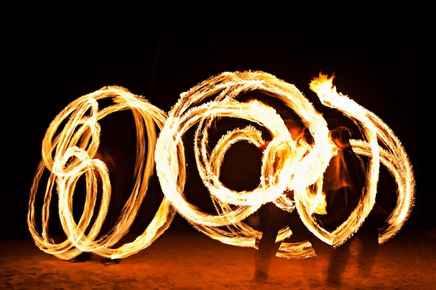 Spectacle de feu