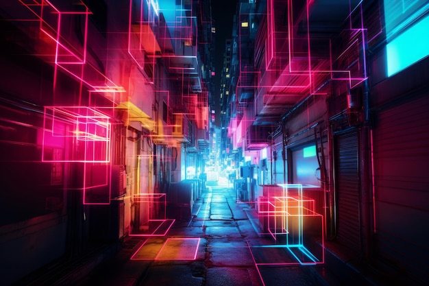 Spectrum Cityscape est une photo de Magic Neon City.