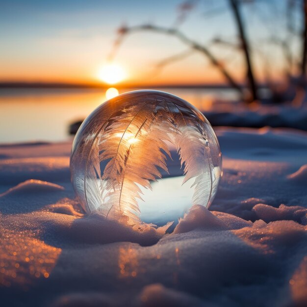 Sphère de glace