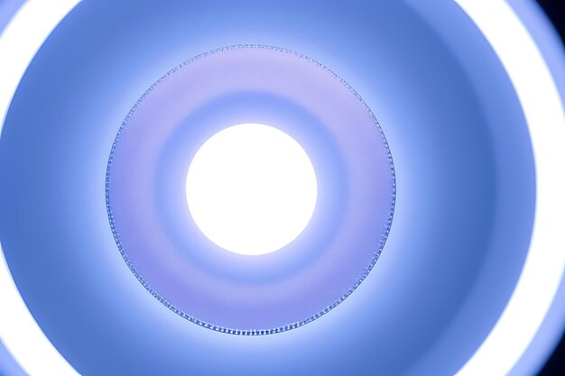Photo sphère lumineuse de fond ronde