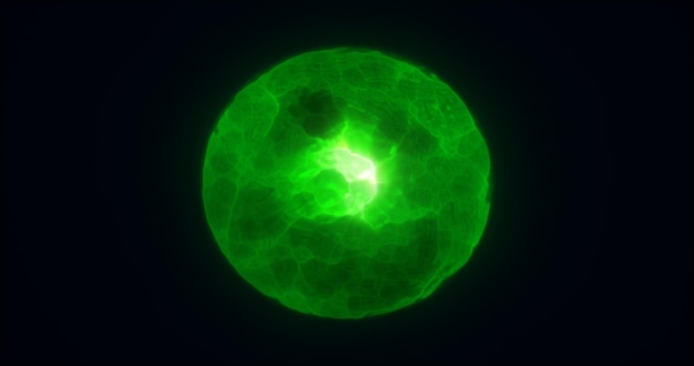 Boule Plasma Verte