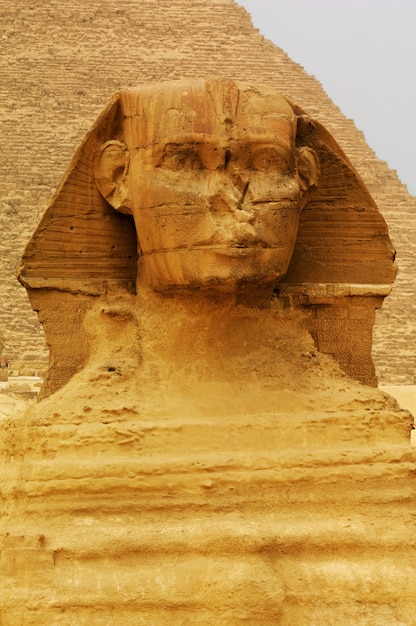 Le Sphinx et les pyramides en Egypte