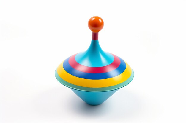 Spinning Top isolé génératif Ai