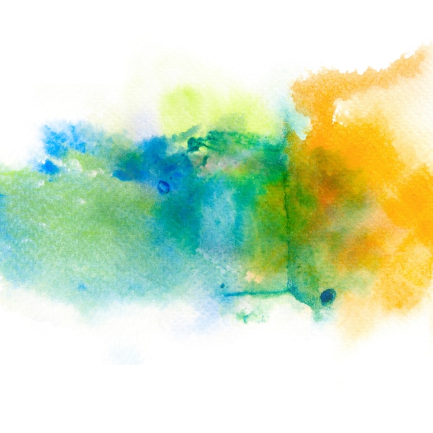 Splash aquarelle abstraite.