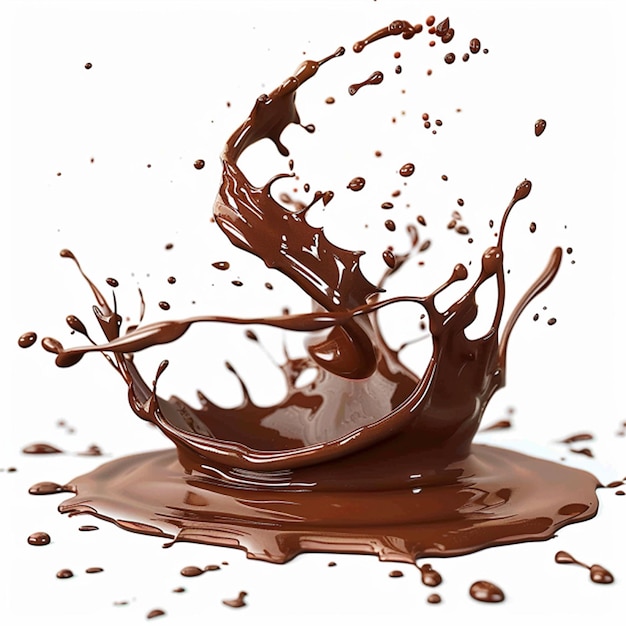 Splash au chocolat