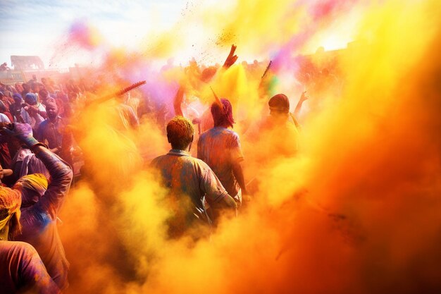 Splash of Colors photo du jour de Holi