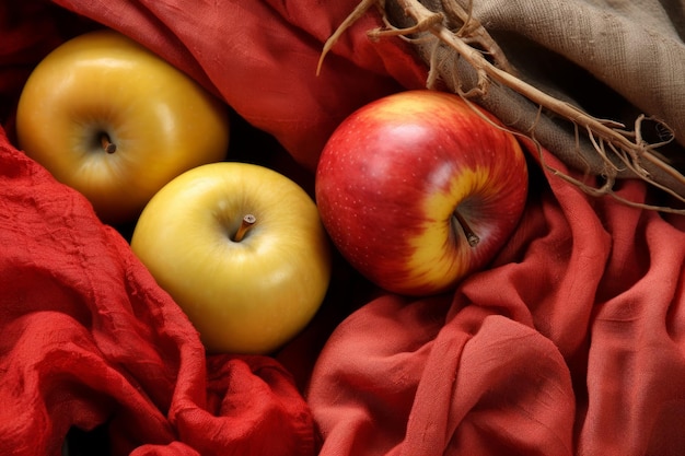 Photo la splendeur de l'automne et la toile de couleurs de la nature