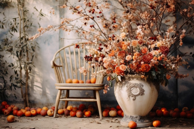 La splendeur de l'automne et la toile de couleurs de la nature
