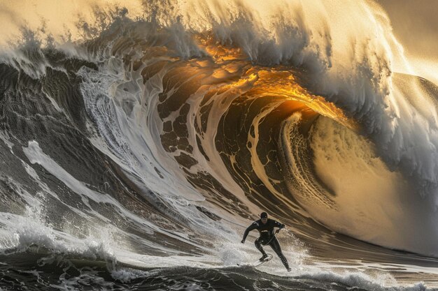 La splendeur du surf