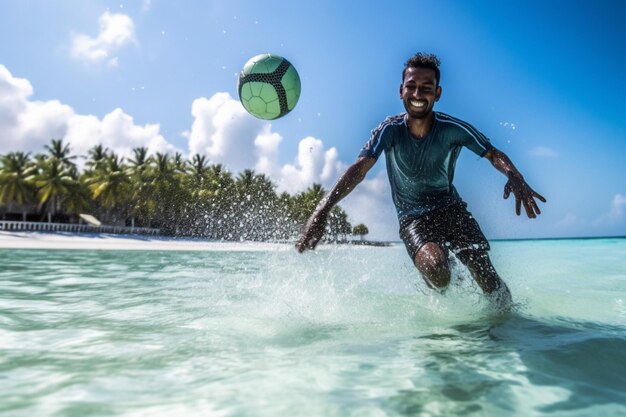 Photo le sport national des maldives