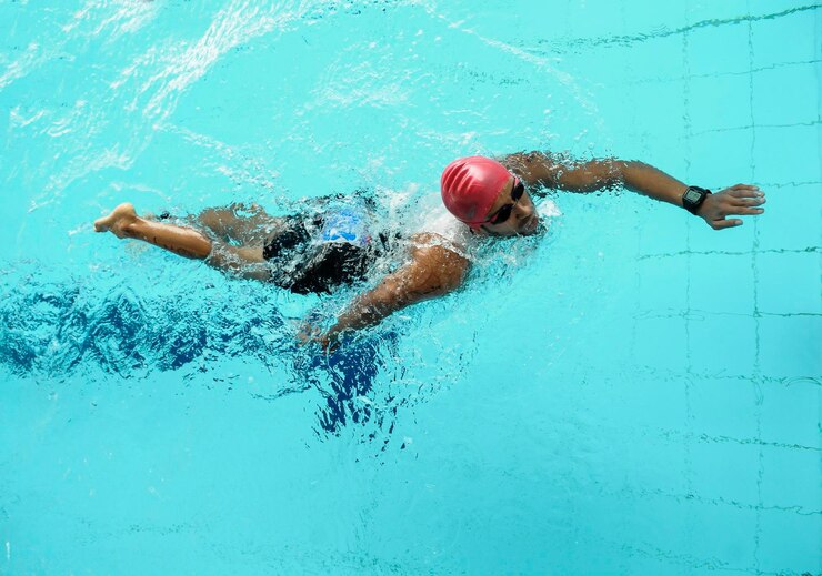 Photo sport piscine activité aquatique