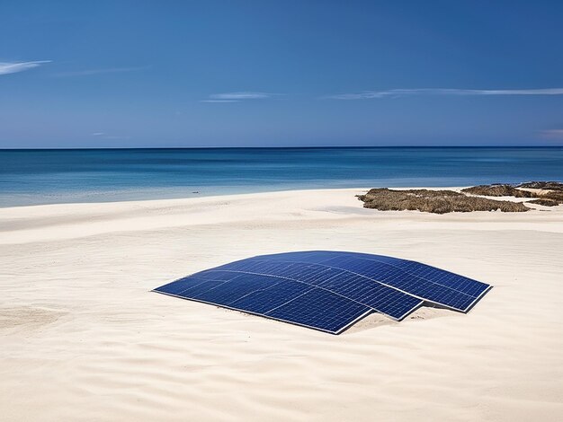 Photo spots solaires sur la plage