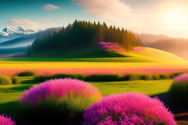 Spring background