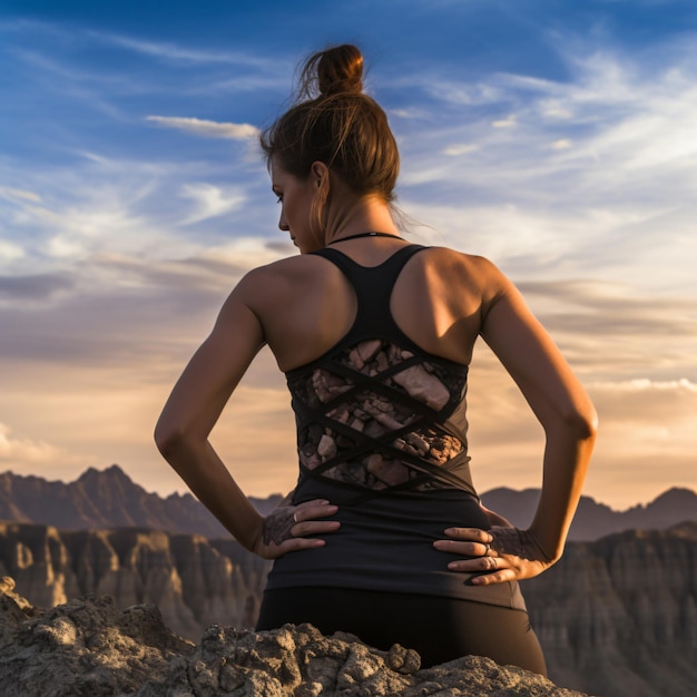 Squelette de blessure à la colonne vertébrale et maux de dos liés à la forme physique