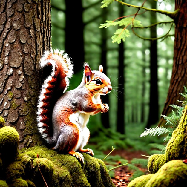 Squirrel's Woodland Adventures Une histoire de la forêt