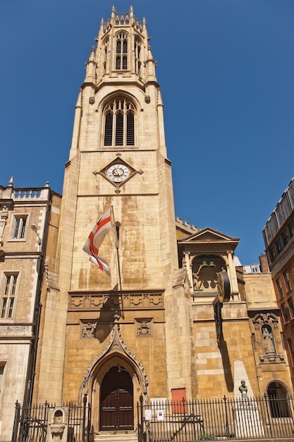 St Dunstan dans l'ouest de l'église de Fleet Street de la ville de Londres au Royaume-Uni.