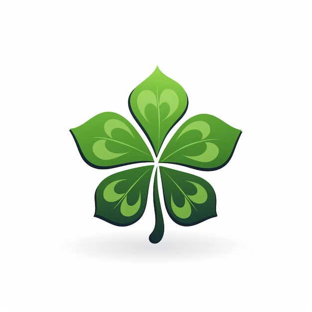 St. Patrick's Clover Leaf est un dessin animé en 2D.