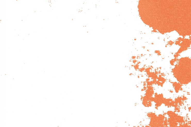 Photo stain png arrière-plan à bordure orange impressions en blocs de bricolage