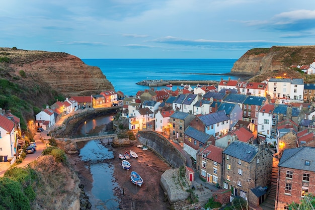 Staithes dans le Yorkshire