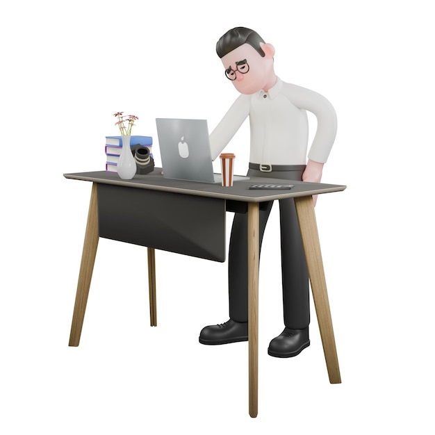Stand du producteur avec un ordinateur portable sur la table