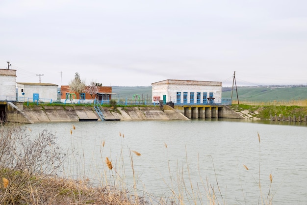 Station de pompage d'eau du système d'irrigation des rizières