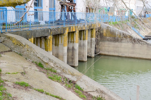 Station de pompage d'eau du système d'irrigation des rizières