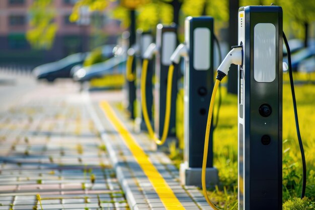 Station de recharge de véhicules électriques pour la charge des batteries de véhicules électroniques Branche pour les voitures à moteur électrique