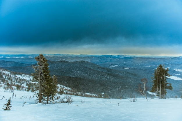 Station De Ski Sheregesh, District De Tashtagol, Région De Kemerovo, Russie