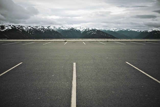 Stationnement en haute montagne