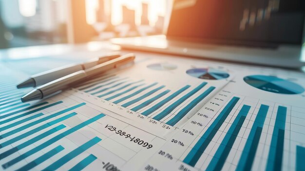 Statistiques des concepts commerciaux Planification financière Analyse des données