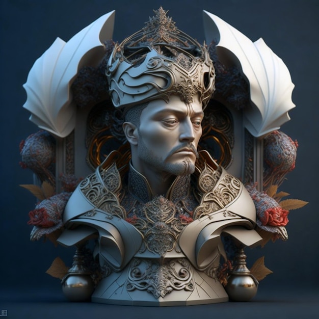 Statue en 3D