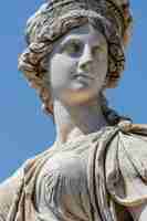 Photo statue d'aphrodite dans l'ancienne ville de pergamon en turquie
