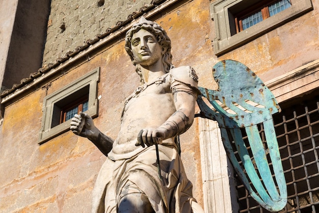 Statue de l'Archange Michael à Castel Sant'Angelo Rome