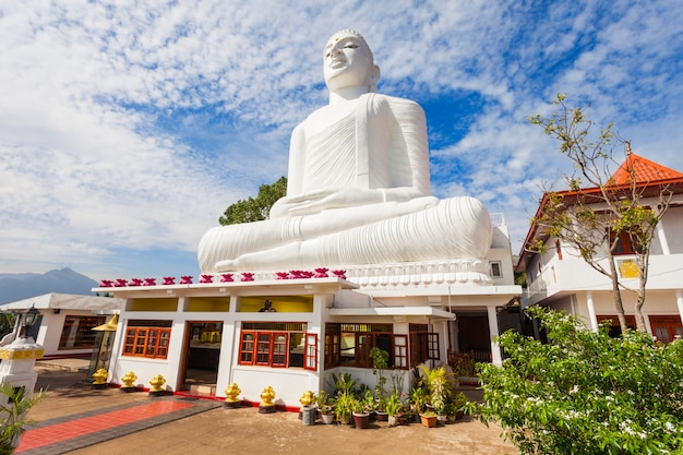 Photo statue de bouddha bahirawakanda vihara