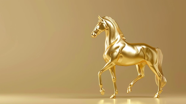 Statue du cheval d'or