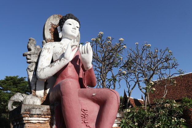 Statue du Grand Bouddha contre un beau ciel