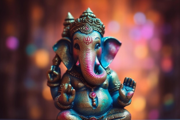 Une statue de Ganesha