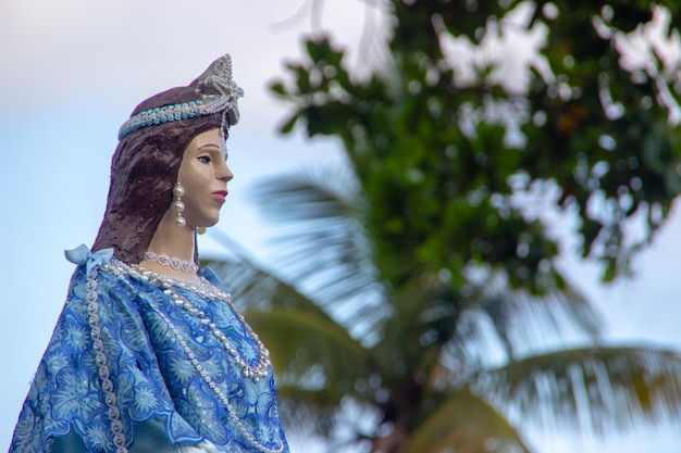 Statue d'Iemanja à Rio de Janeiro Brésil