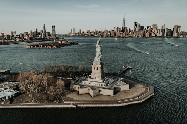 Photo la statue de la liberté