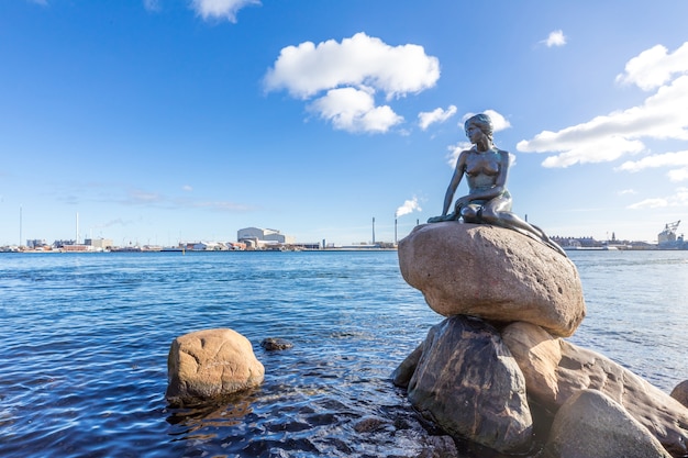 Statue de la petite sirène Copenhague