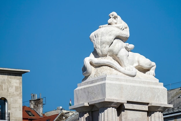 La statue de Tisza à Budapest