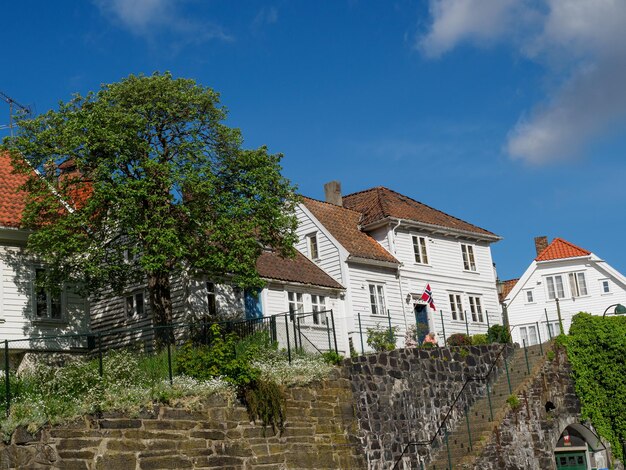 Stavanger en Norvège.