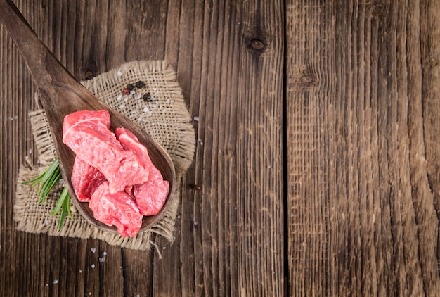 Steak de boeuf haché