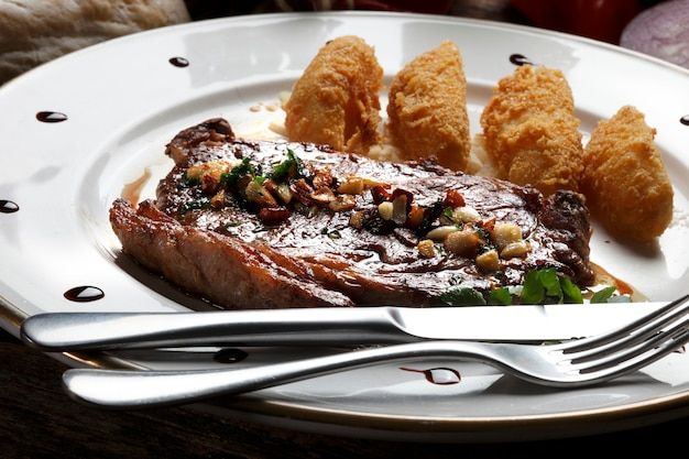 Steak avec frites