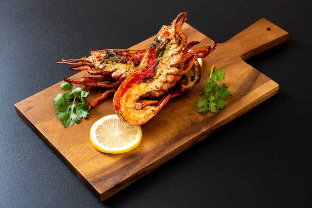 steak de homard grillé