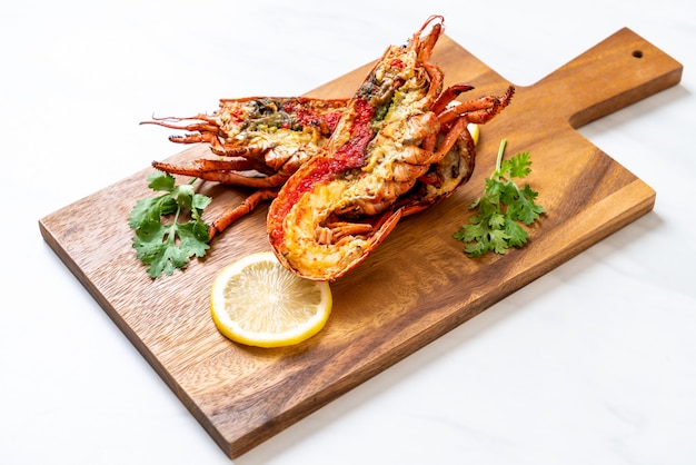 steak de homard grillé